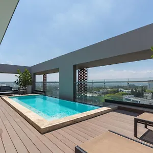 Apartment Modern Luxury With Rooftop Pool & Gym, Santiago De Los Caballeros